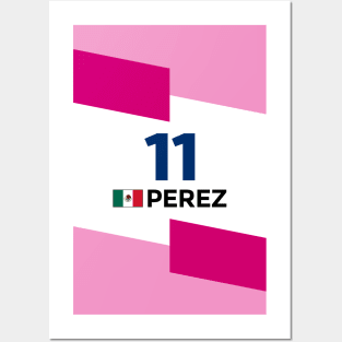 F1 2020 - #11 Perez Posters and Art